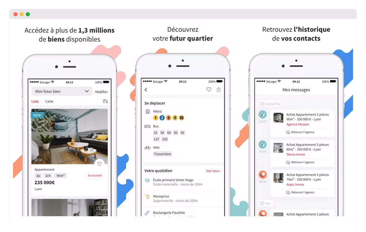 Applications pour trouver logement