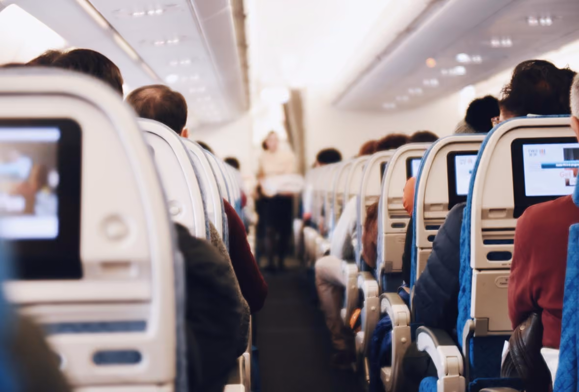 Prendre l'avion malade